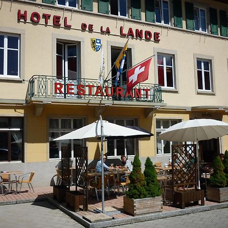 Hotel De La Lande Le Brassus Exterior photo